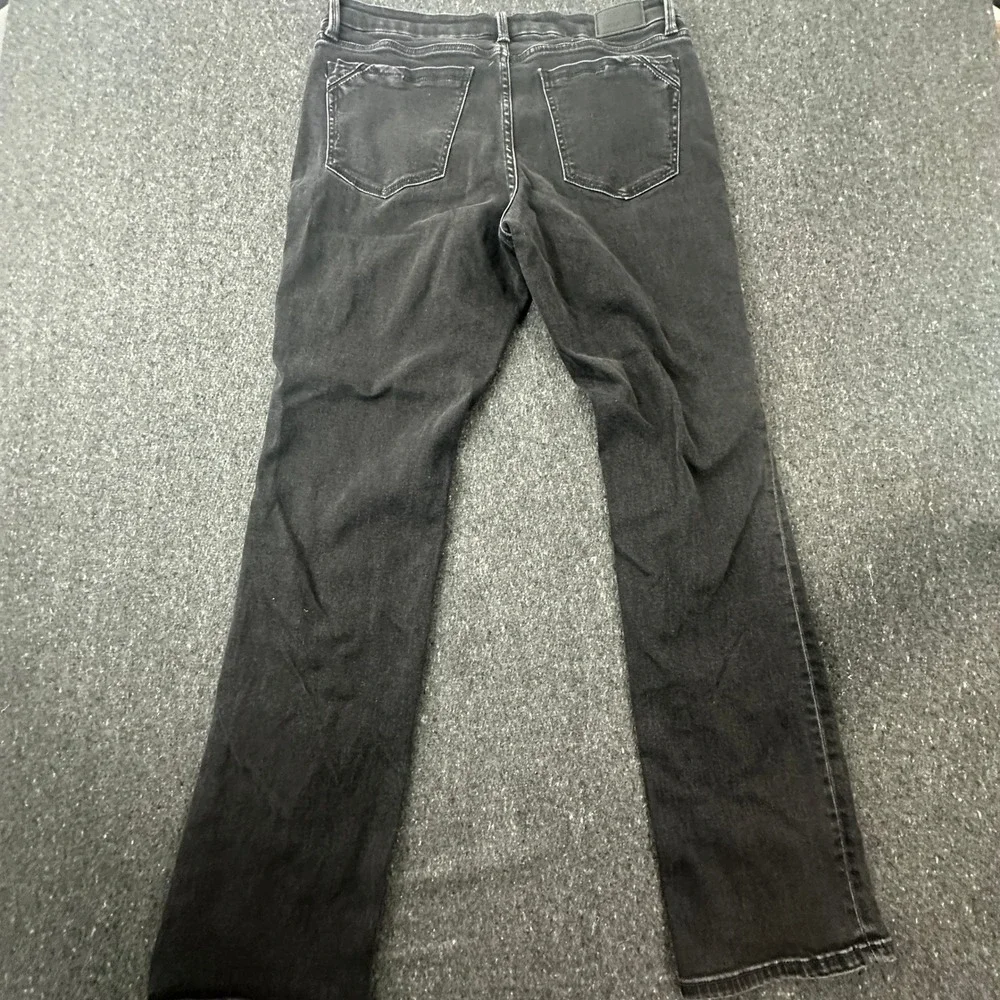 Buckle Black Jeans Mens 33x32 Black Straight Fit No. 53 BBW7107B Faded Denim